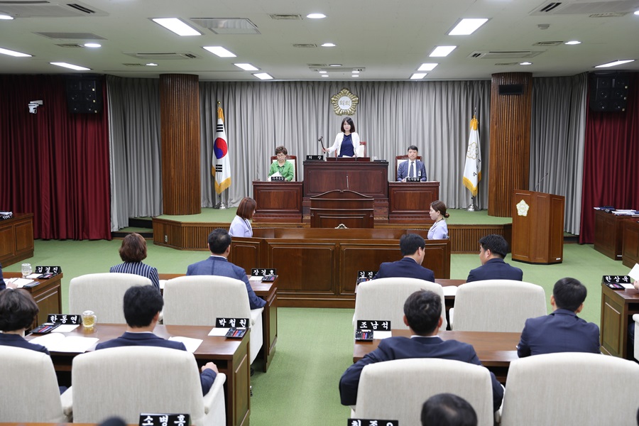 제219회 임시회 개회(2019. 8. 26)