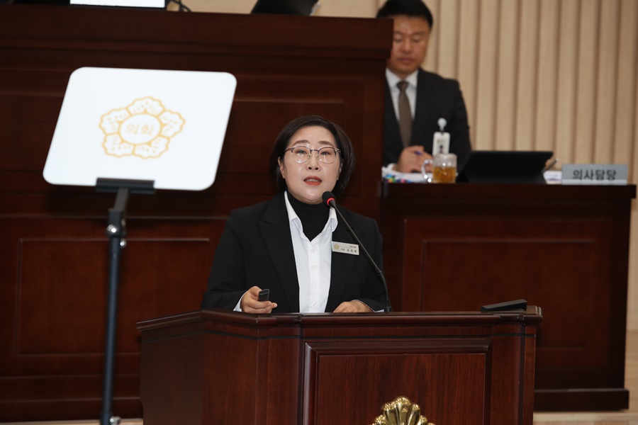 제274회 2차 정례회 제4차 본회의 5분 자유발언 - 손진영 의원