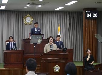 제264회 임시회 1차본회의 5분자유발언 - 김미선