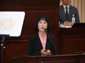 제273회 임시회 제2차 본회의 5분 자유발언 - 송영자 의원