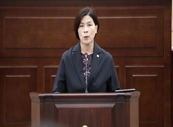 제280회 1차 정례회 제3차 본회의 5분 자유 발언 - 김미선 의원