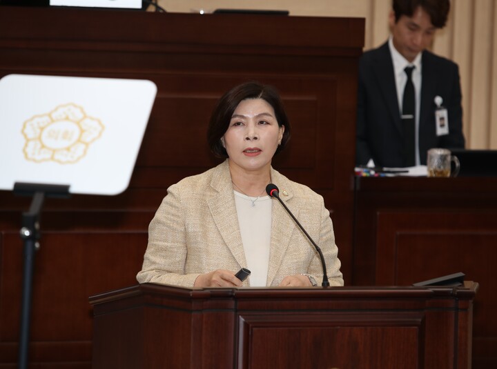 김미선 익산시의원, “송학동 주민의 염원, 송학근린공원 조속히 추진해야”