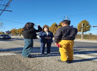 익산시의회 보건복지위원회 이중선 의원,  목천원주아파트 주민들의 교통안정성 확보를 위해 현장 방문