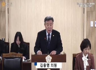 익산시의회 김충영의원, 취약계층 노인 임플란트 지원 근거 마련...