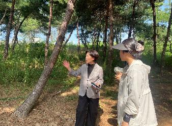 익산시의회 한명란 의원, 신흥공원 환경 개선 및 이용객 편의 증진 위한 현장 행보 나서