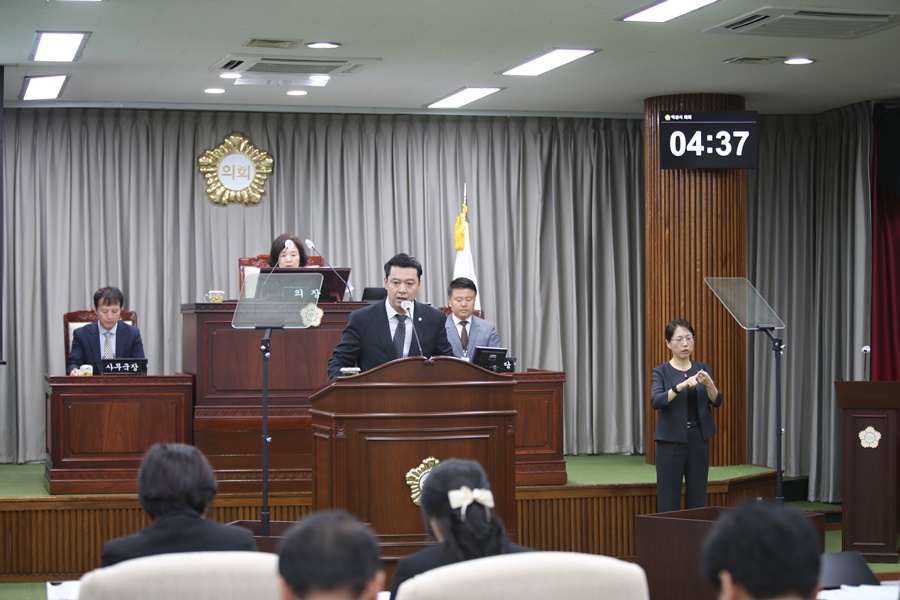 제254회 임시회 5분자유발언 - 최재현