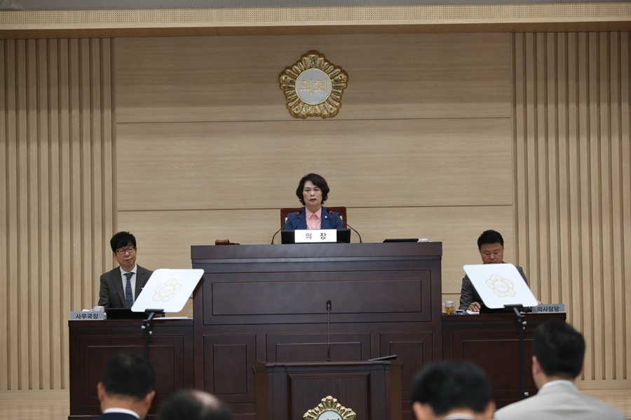 제269회 임시회 폐회