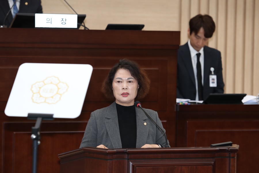 제275회 임시회 제1차 본회의 5분 자유발언 - 강경숙 의원