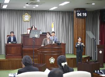 제254회 임시회 5분자유발언 - 김순덕