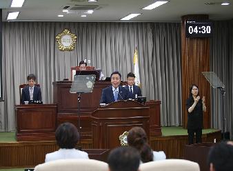 제261회 1차정례회 1차본회의 5분자유발언 - 김충영