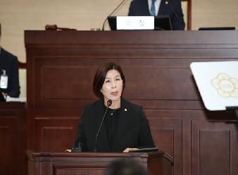 제270회 제1차 정례회 시정질문 - 김미선