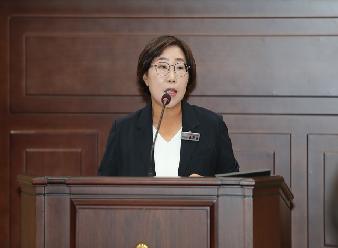 제279회 임시회 제1차 본회의 5분 자유 발언 - 손진영 의원