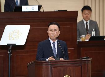 박종대 익산시의원, 시정질문 통해 익산시 주요 현안 해결 촉구